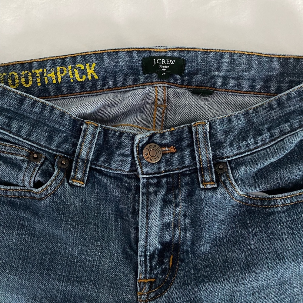 J. Crew Women’s Toothpick Ankle Denim Sz 27
